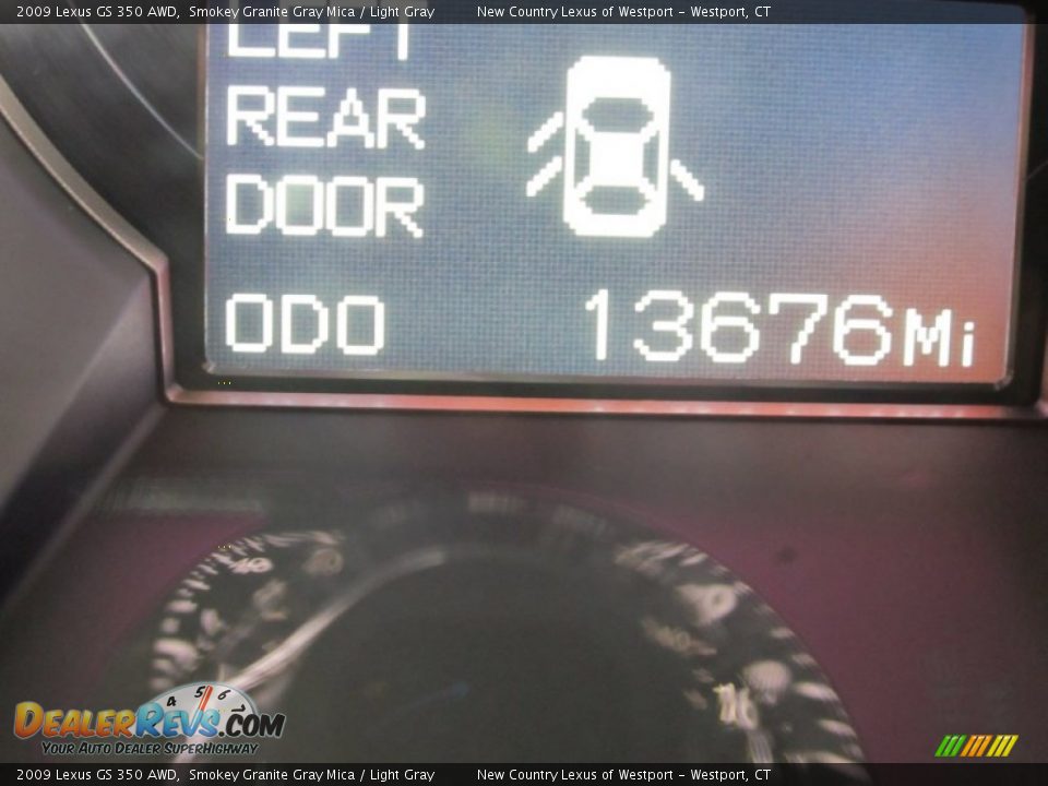 2009 Lexus GS 350 AWD Smokey Granite Gray Mica / Light Gray Photo #15
