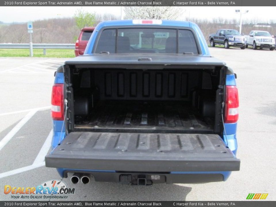 2010 Ford Explorer Sport Trac Adrenalin AWD Trunk Photo #9
