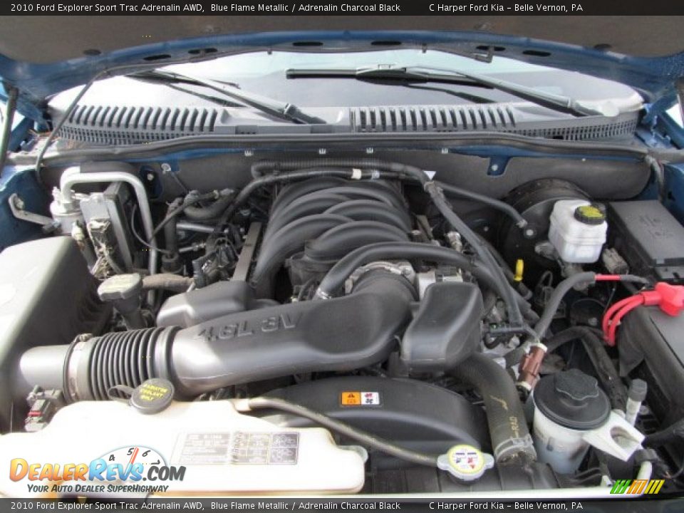 2010 Ford Explorer Sport Trac Adrenalin AWD 4.6 Liter SOHC 24-Valve V8 Engine Photo #11