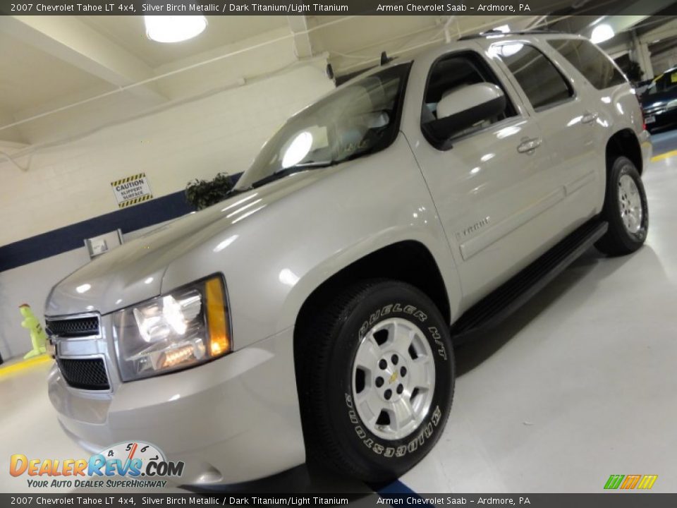 2007 Chevrolet Tahoe LT 4x4 Silver Birch Metallic / Dark Titanium/Light Titanium Photo #3