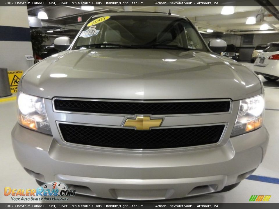 2007 Chevrolet Tahoe LT 4x4 Silver Birch Metallic / Dark Titanium/Light Titanium Photo #4