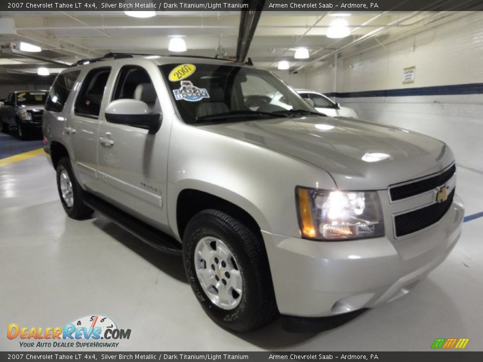2007 Chevrolet Tahoe LT 4x4 Silver Birch Metallic / Dark Titanium/Light Titanium Photo #5