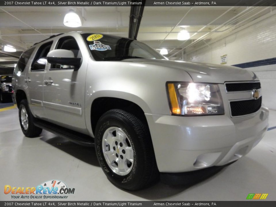 2007 Chevrolet Tahoe LT 4x4 Silver Birch Metallic / Dark Titanium/Light Titanium Photo #6
