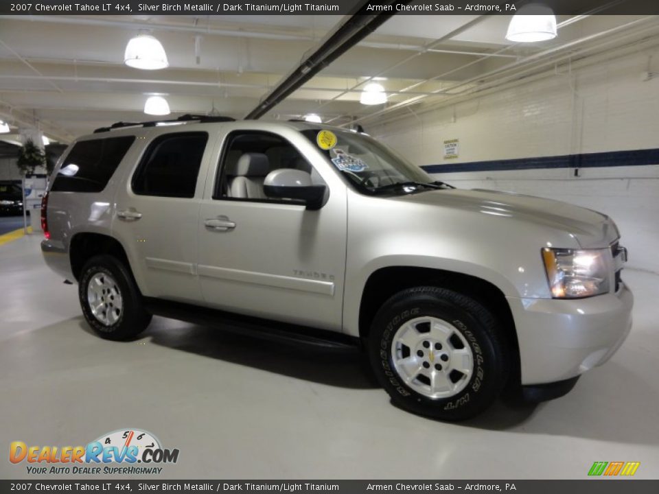 2007 Chevrolet Tahoe LT 4x4 Silver Birch Metallic / Dark Titanium/Light Titanium Photo #7