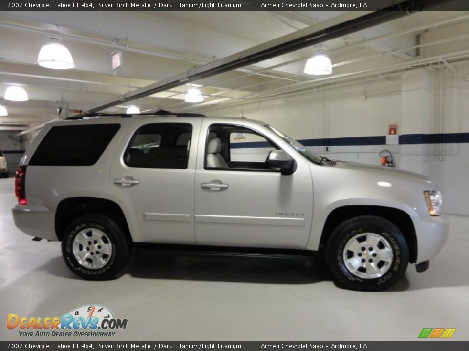 2007 Chevrolet Tahoe LT 4x4 Silver Birch Metallic / Dark Titanium/Light Titanium Photo #8