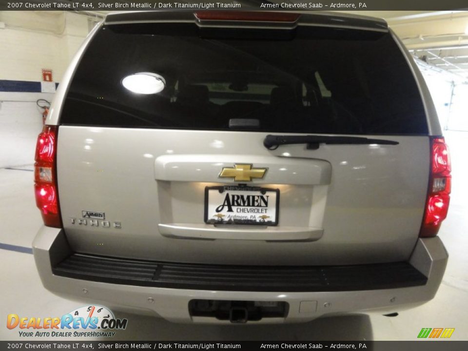 2007 Chevrolet Tahoe LT 4x4 Silver Birch Metallic / Dark Titanium/Light Titanium Photo #10