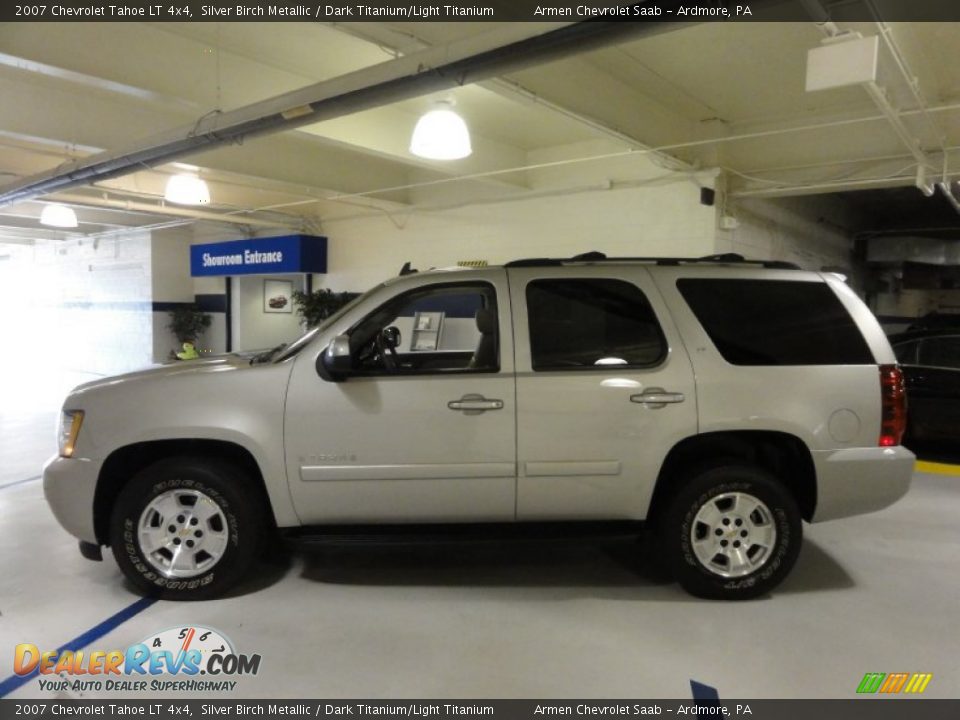 2007 Chevrolet Tahoe LT 4x4 Silver Birch Metallic / Dark Titanium/Light Titanium Photo #12
