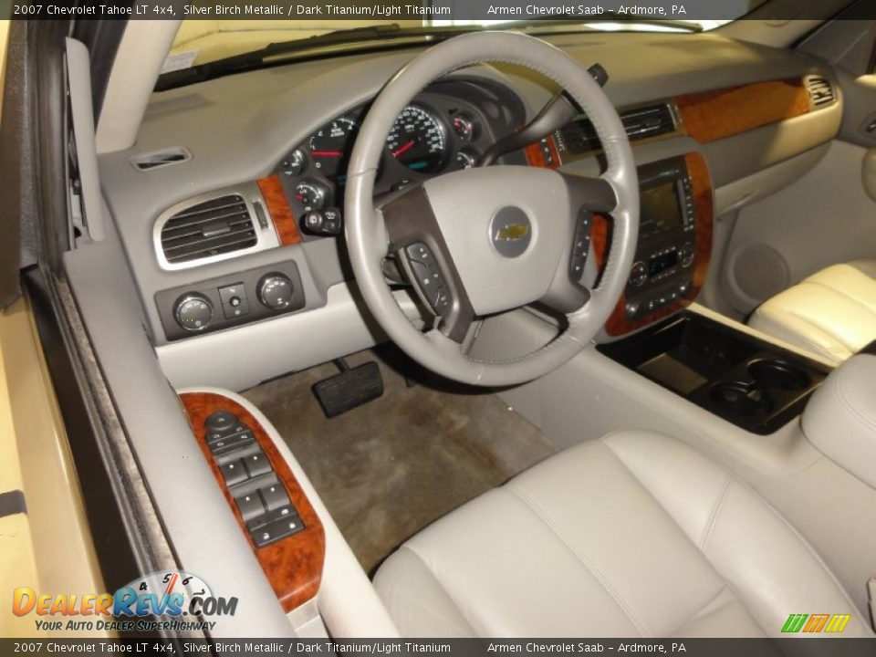2007 Chevrolet Tahoe LT 4x4 Silver Birch Metallic / Dark Titanium/Light Titanium Photo #13