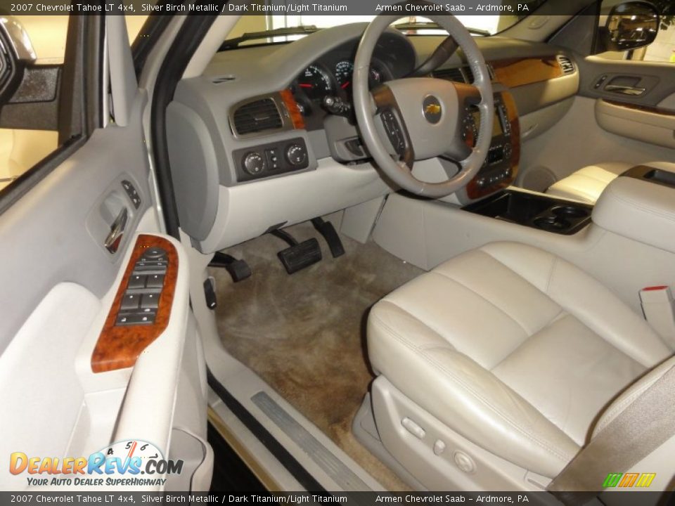 2007 Chevrolet Tahoe LT 4x4 Silver Birch Metallic / Dark Titanium/Light Titanium Photo #14