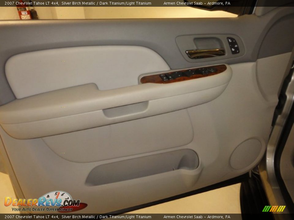 2007 Chevrolet Tahoe LT 4x4 Silver Birch Metallic / Dark Titanium/Light Titanium Photo #15