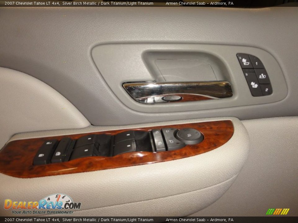 2007 Chevrolet Tahoe LT 4x4 Silver Birch Metallic / Dark Titanium/Light Titanium Photo #16