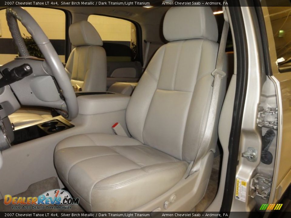 2007 Chevrolet Tahoe LT 4x4 Silver Birch Metallic / Dark Titanium/Light Titanium Photo #18