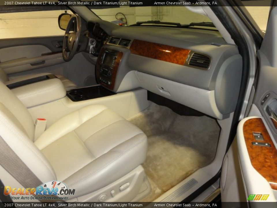 2007 Chevrolet Tahoe LT 4x4 Silver Birch Metallic / Dark Titanium/Light Titanium Photo #19