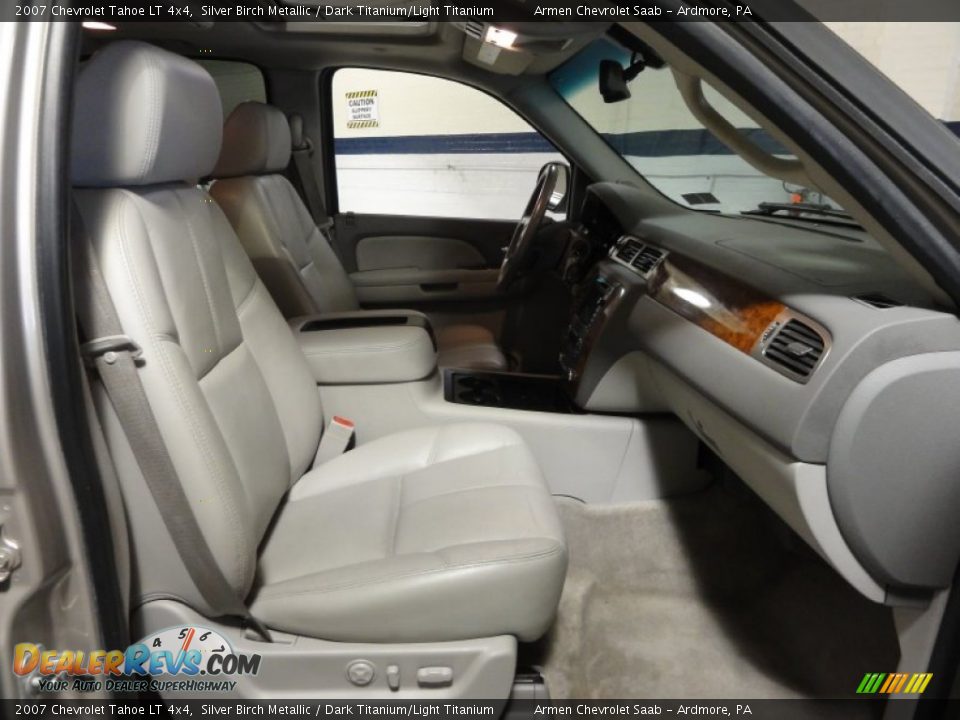 2007 Chevrolet Tahoe LT 4x4 Silver Birch Metallic / Dark Titanium/Light Titanium Photo #21