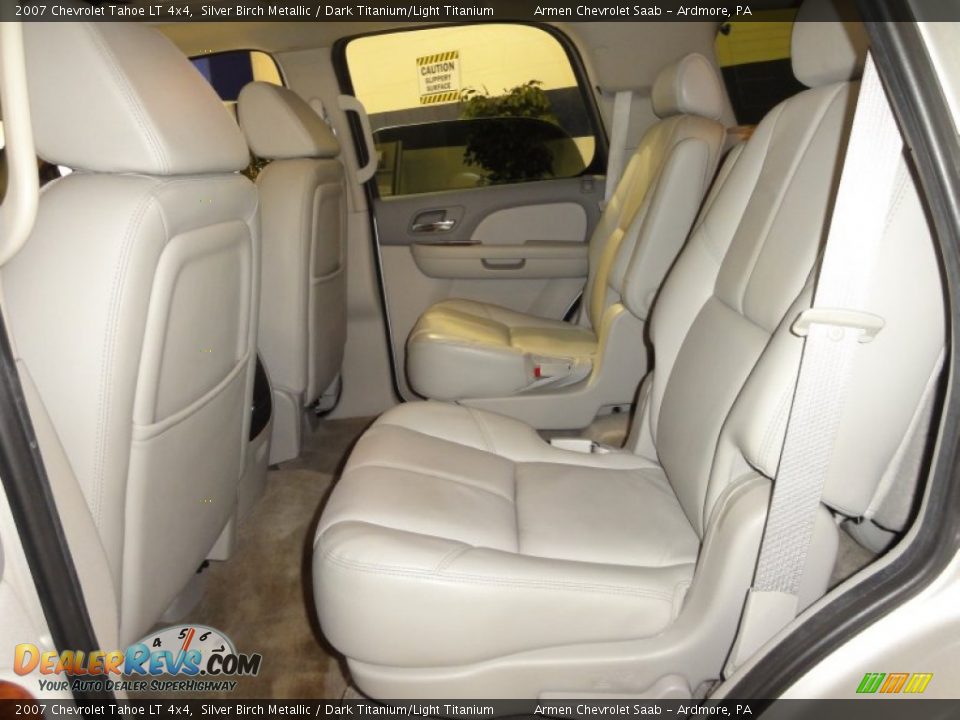 2007 Chevrolet Tahoe LT 4x4 Silver Birch Metallic / Dark Titanium/Light Titanium Photo #26