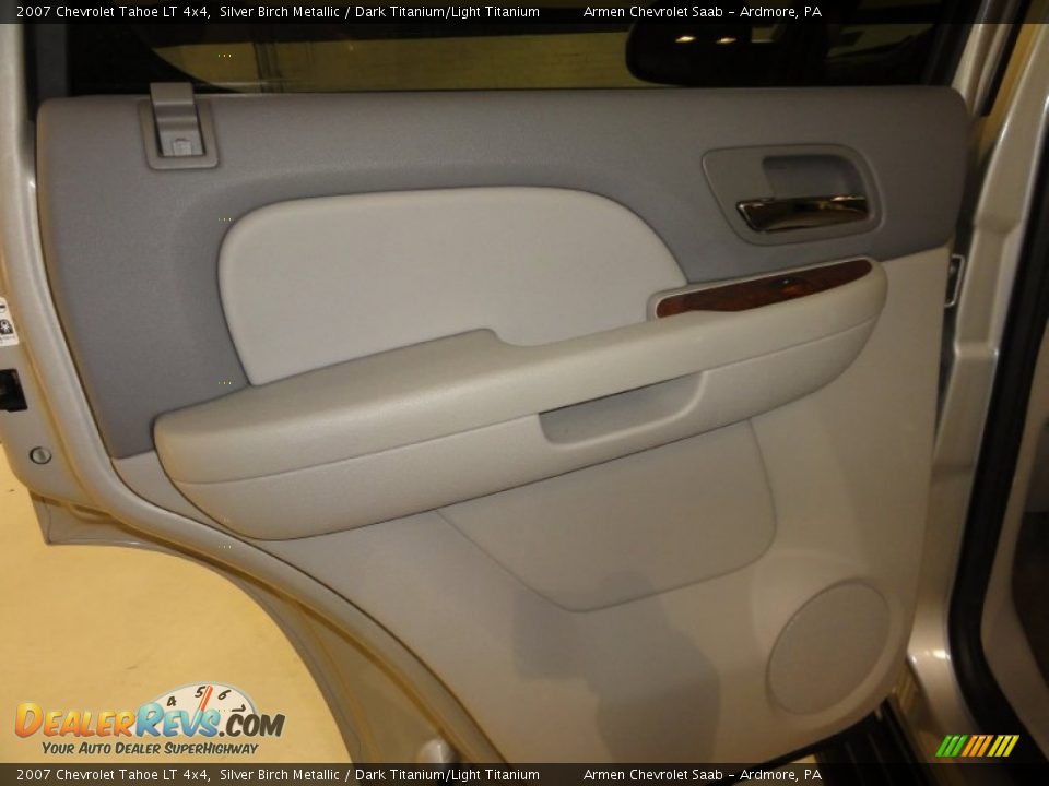 2007 Chevrolet Tahoe LT 4x4 Silver Birch Metallic / Dark Titanium/Light Titanium Photo #27