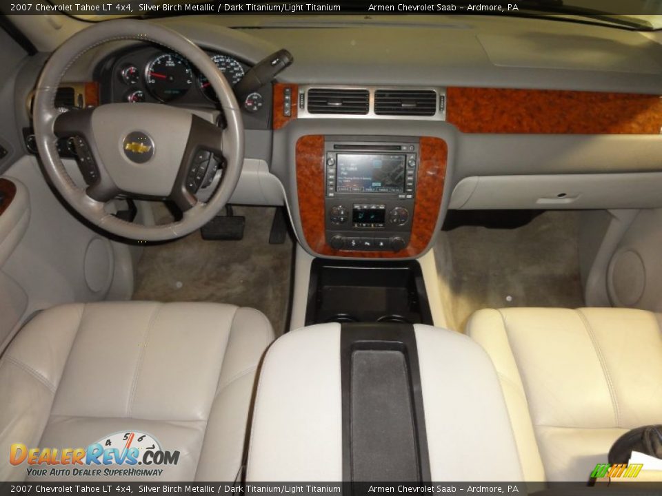 2007 Chevrolet Tahoe LT 4x4 Silver Birch Metallic / Dark Titanium/Light Titanium Photo #29