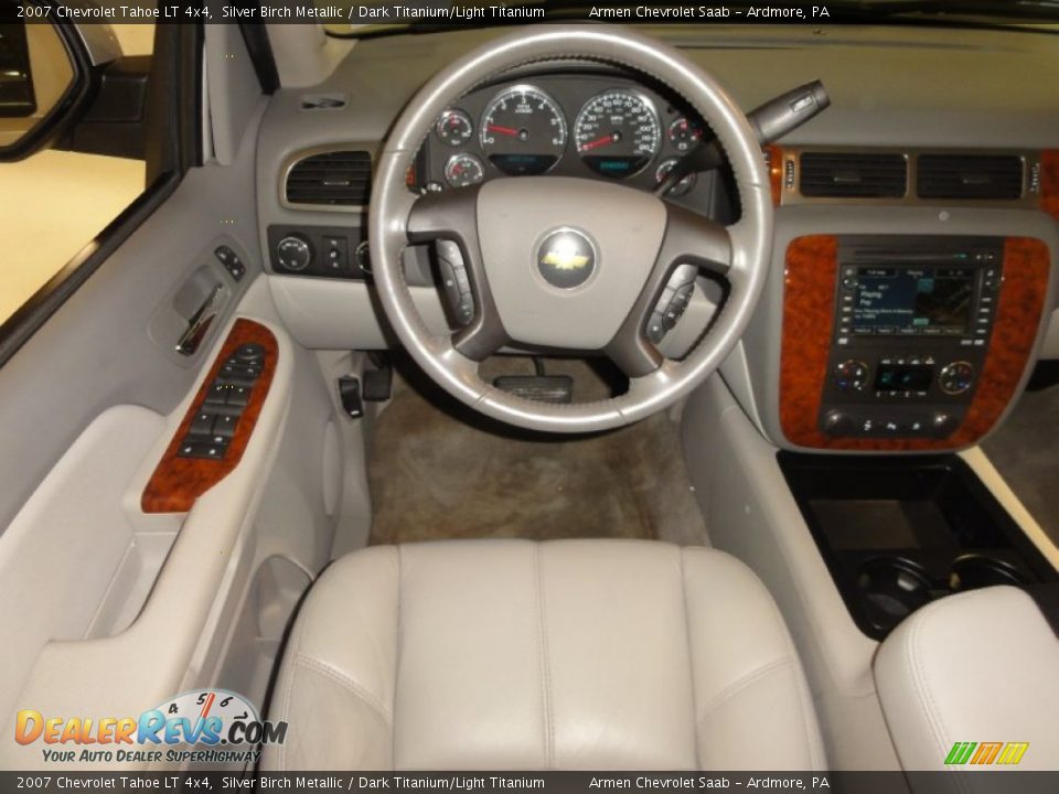 2007 Chevrolet Tahoe LT 4x4 Silver Birch Metallic / Dark Titanium/Light Titanium Photo #30