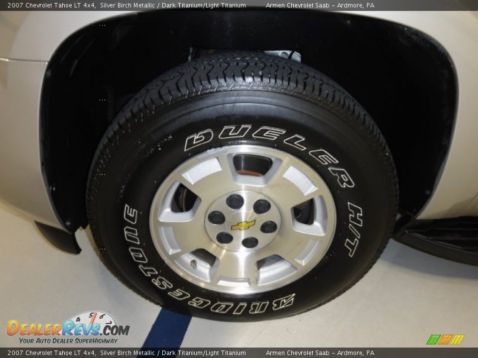 2007 Chevrolet Tahoe LT 4x4 Silver Birch Metallic / Dark Titanium/Light Titanium Photo #33
