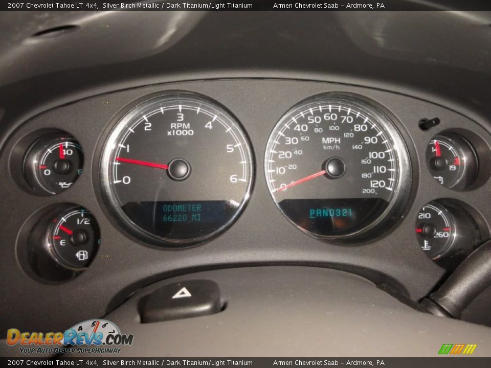 2007 Chevrolet Tahoe LT 4x4 Silver Birch Metallic / Dark Titanium/Light Titanium Photo #35