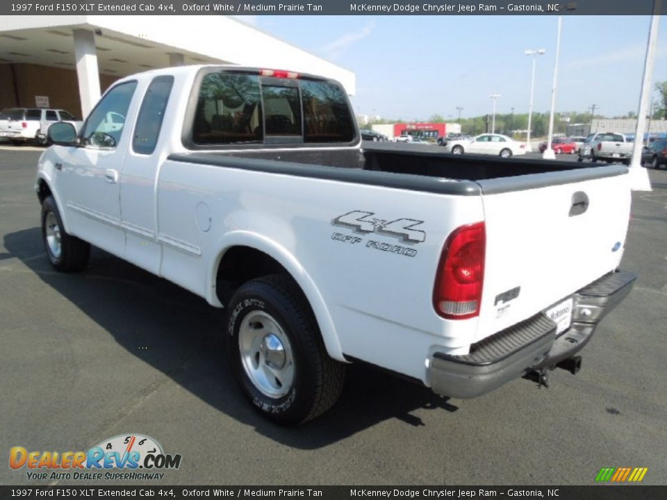 1997 Ford F150 Xlt Extended Cab 4x4 Oxford White Medium Prairie Tan