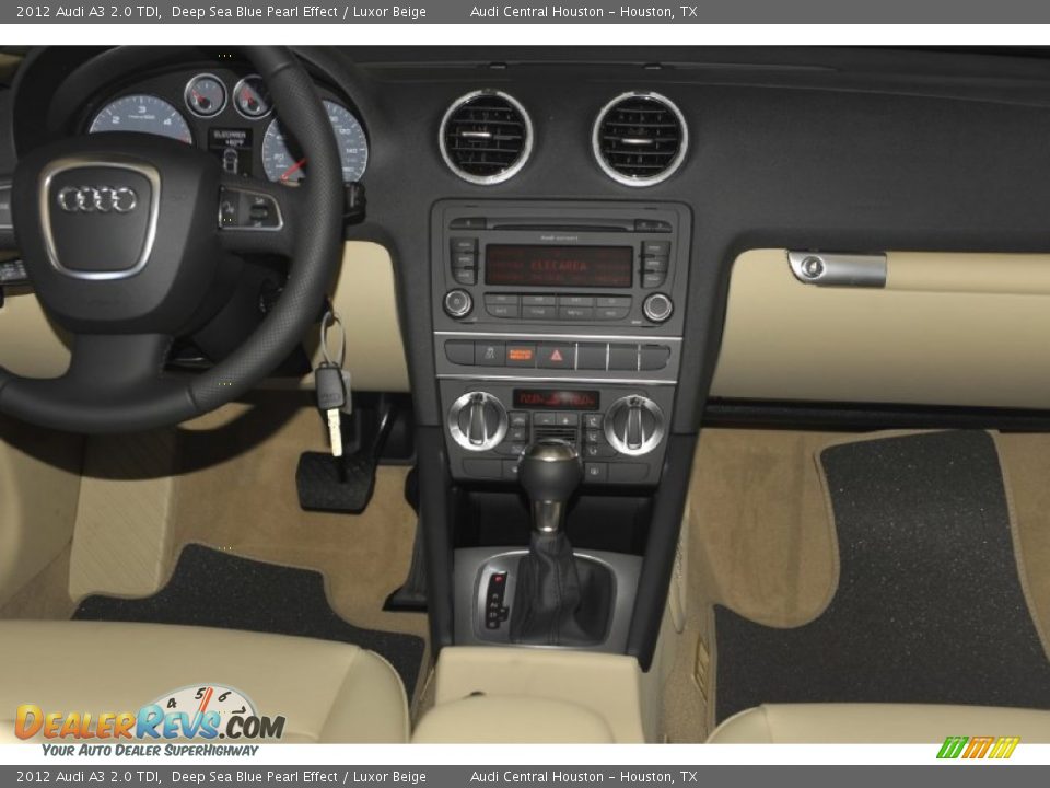 Dashboard of 2012 Audi A3 2.0 TDI Photo #20