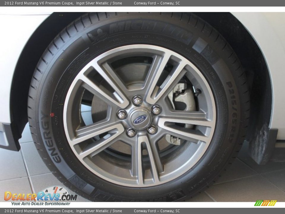 2012 Ford Mustang V6 Premium Coupe Wheel Photo #9