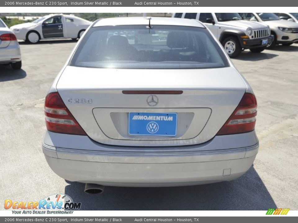 2006 Mercedes-Benz C 230 Sport Iridium Silver Metallic / Black Photo #4