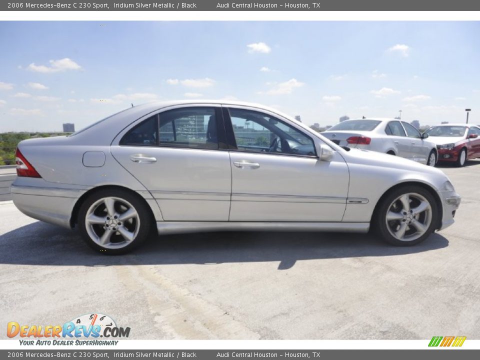 2006 Mercedes-Benz C 230 Sport Iridium Silver Metallic / Black Photo #6
