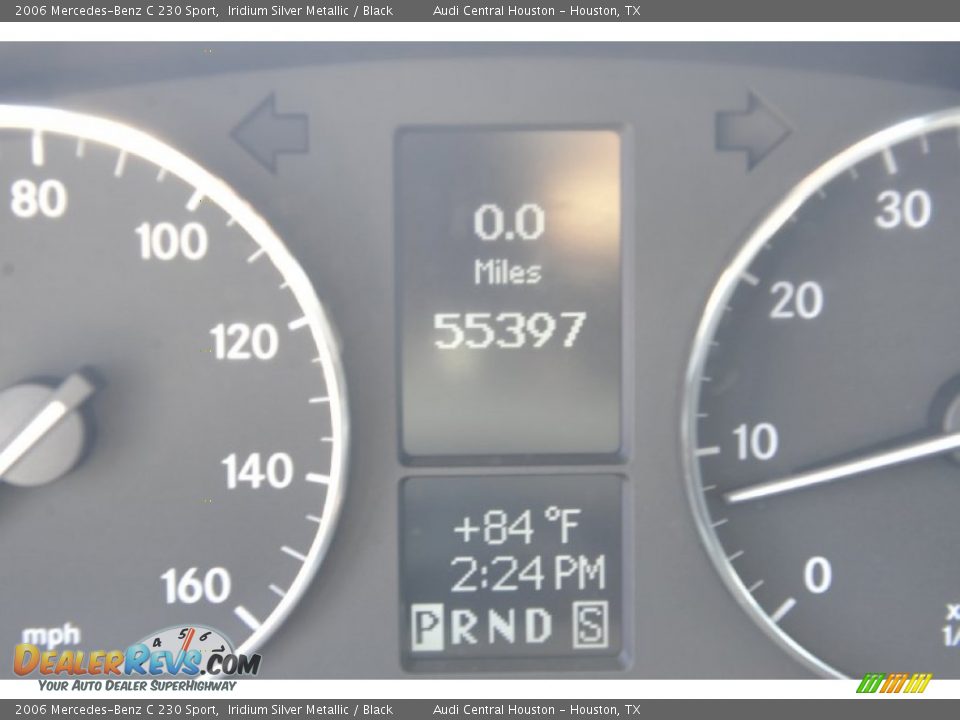 2006 Mercedes-Benz C 230 Sport Iridium Silver Metallic / Black Photo #8