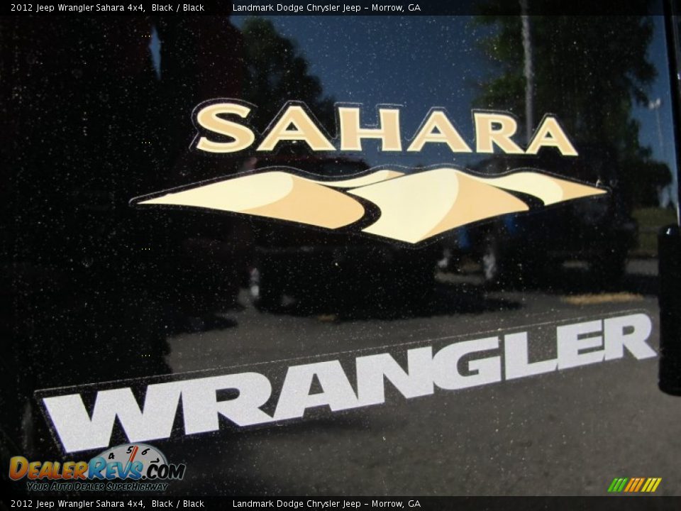 2012 Jeep Wrangler Sahara 4x4 Black / Black Photo #6