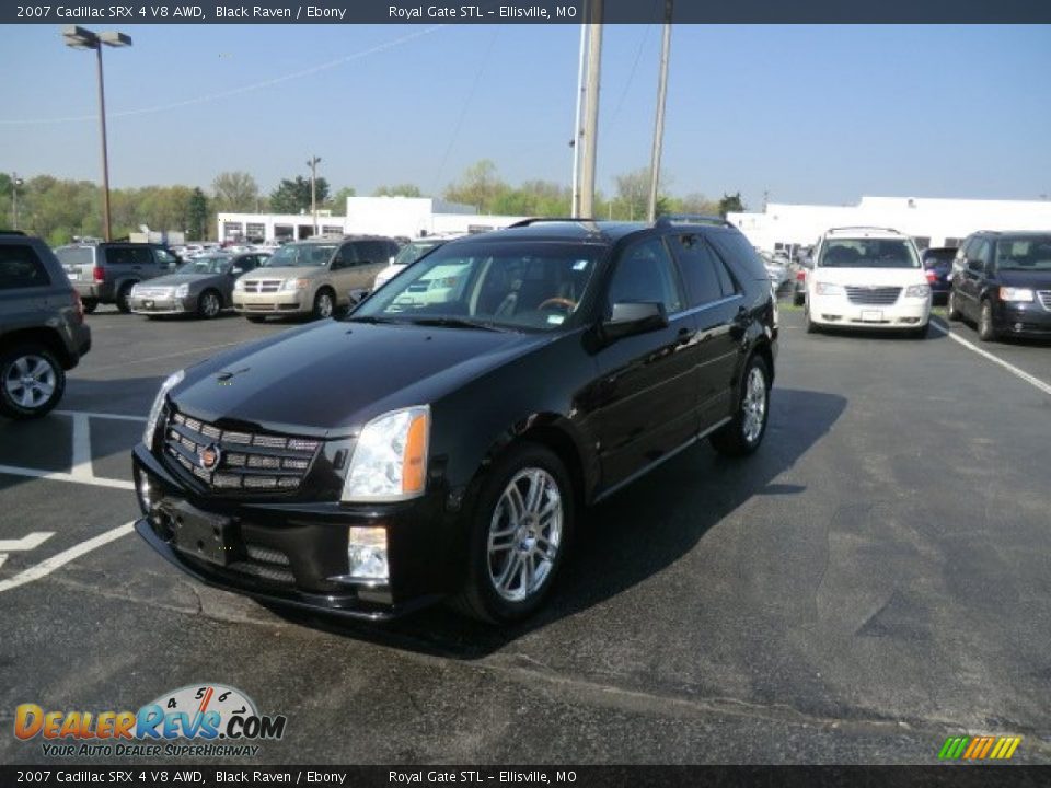 2007 Cadillac SRX 4 V8 AWD Black Raven / Ebony Photo #2