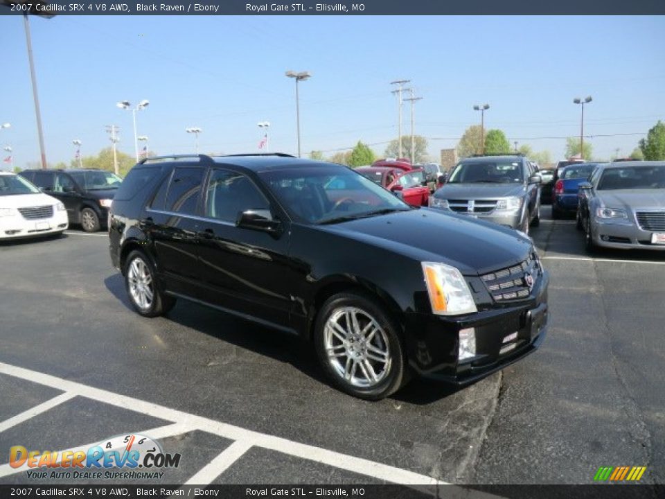 2007 Cadillac SRX 4 V8 AWD Black Raven / Ebony Photo #4