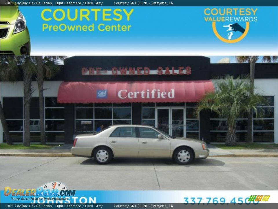 2005 Cadillac DeVille Sedan Light Cashmere / Dark Gray Photo #1