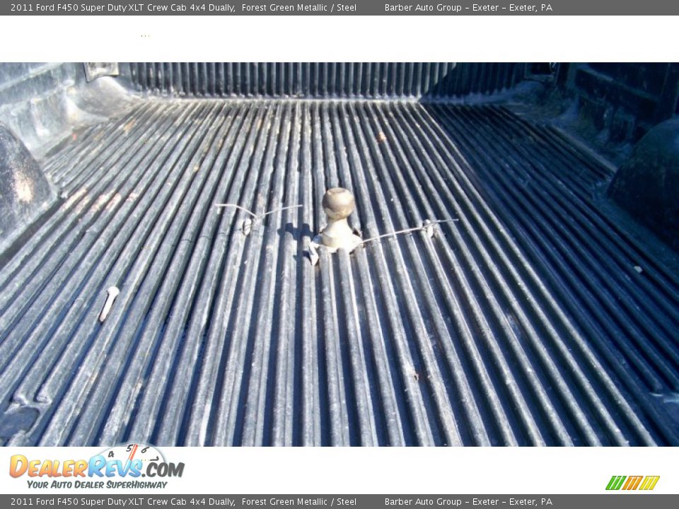 2011 Ford F450 Super Duty XLT Crew Cab 4x4 Dually Forest Green Metallic / Steel Photo #22