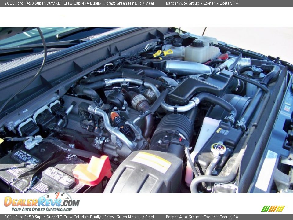 2011 Ford F450 Super Duty XLT Crew Cab 4x4 Dually 6.7 Liter OHV 32-Valve B20 Power Stroke Turbo-Diesel V8 Engine Photo #25