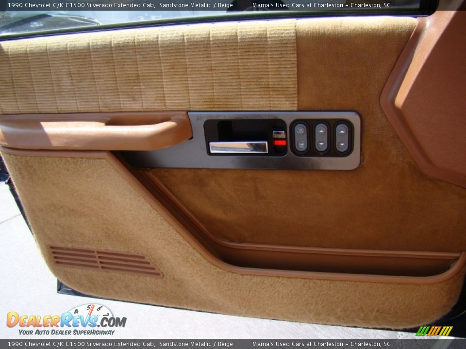 Door Panel of 1990 Chevrolet C/K C1500 Silverado Extended Cab Photo #17
