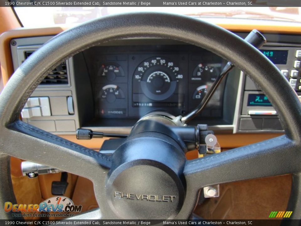 1990 Chevrolet C/K C1500 Silverado Extended Cab Steering Wheel Photo #20
