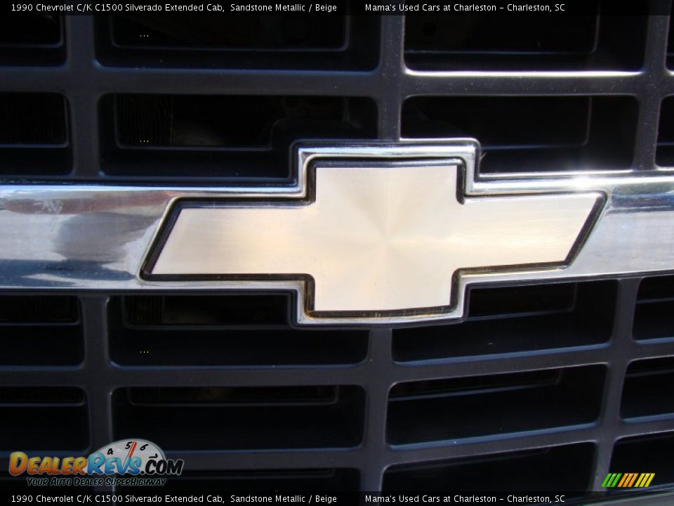 1990 Chevrolet C/K C1500 Silverado Extended Cab Sandstone Metallic / Beige Photo #33