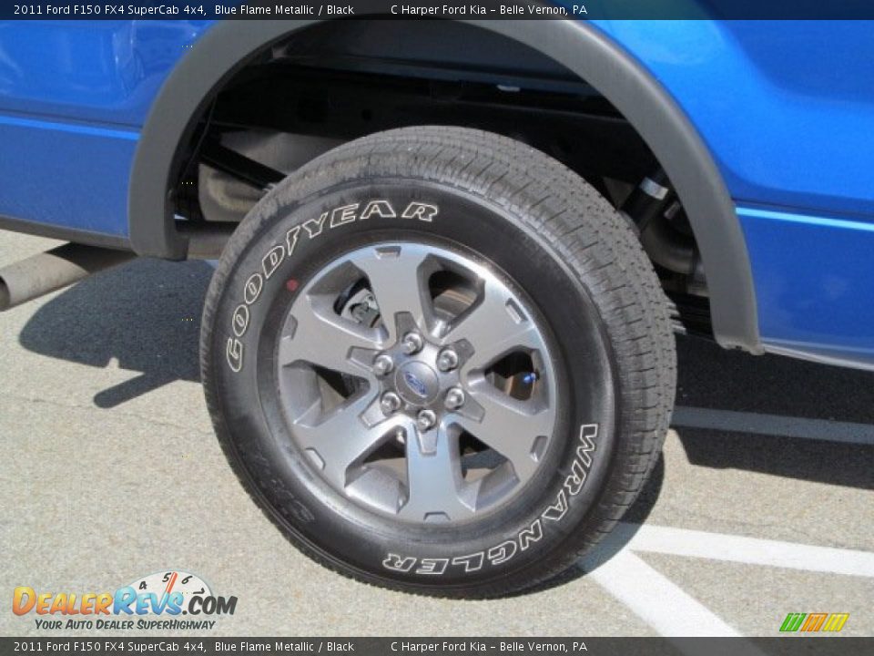 2011 Ford F150 FX4 SuperCab 4x4 Wheel Photo #3