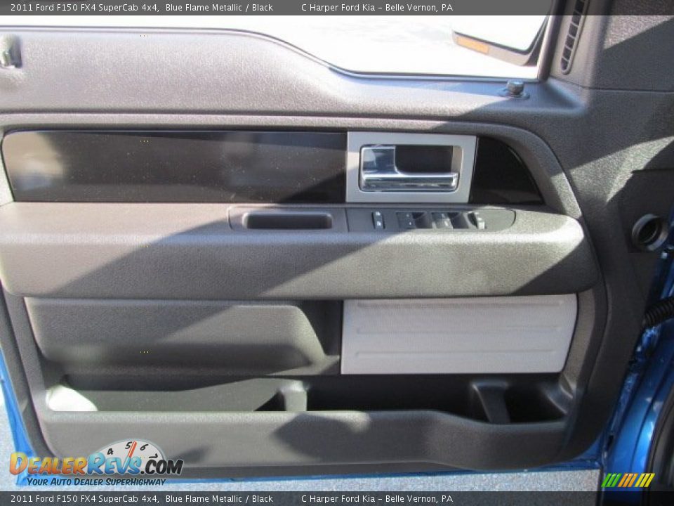 2011 Ford F150 FX4 SuperCab 4x4 Blue Flame Metallic / Black Photo #20