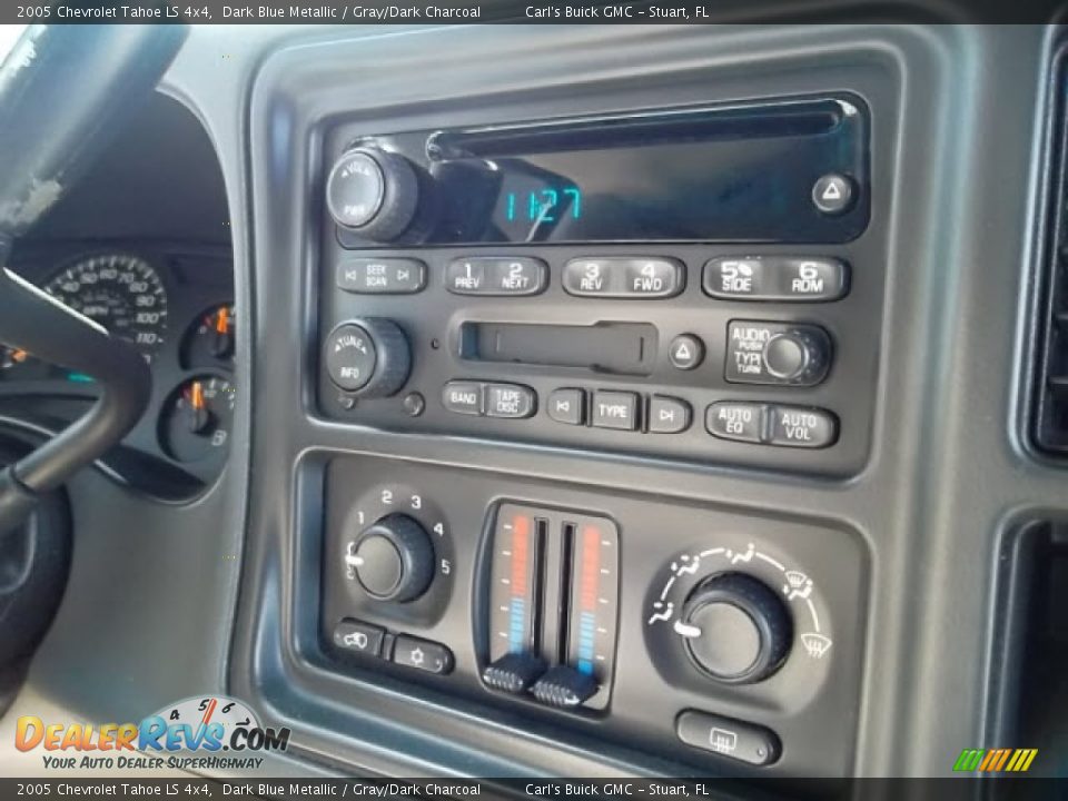 2005 Chevrolet Tahoe LS 4x4 Dark Blue Metallic / Gray/Dark Charcoal Photo #8