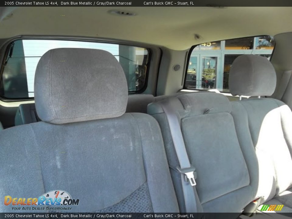 2005 Chevrolet Tahoe LS 4x4 Dark Blue Metallic / Gray/Dark Charcoal Photo #17