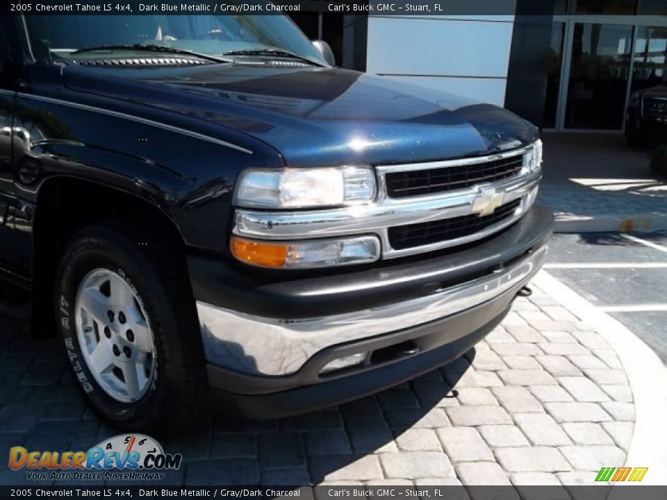 2005 Chevrolet Tahoe LS 4x4 Dark Blue Metallic / Gray/Dark Charcoal Photo #23