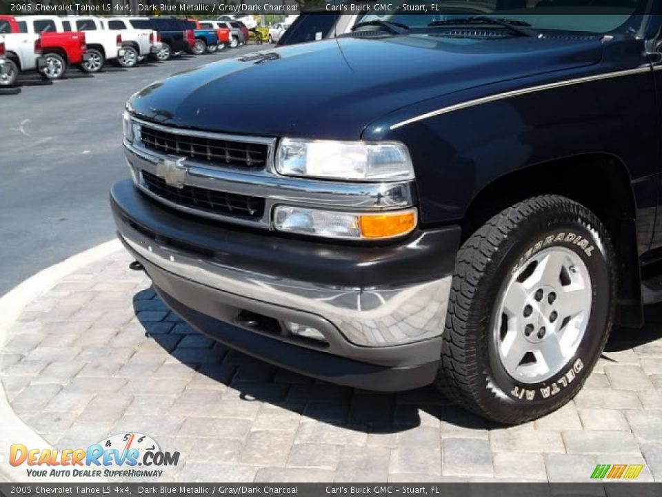 2005 Chevrolet Tahoe LS 4x4 Dark Blue Metallic / Gray/Dark Charcoal Photo #26
