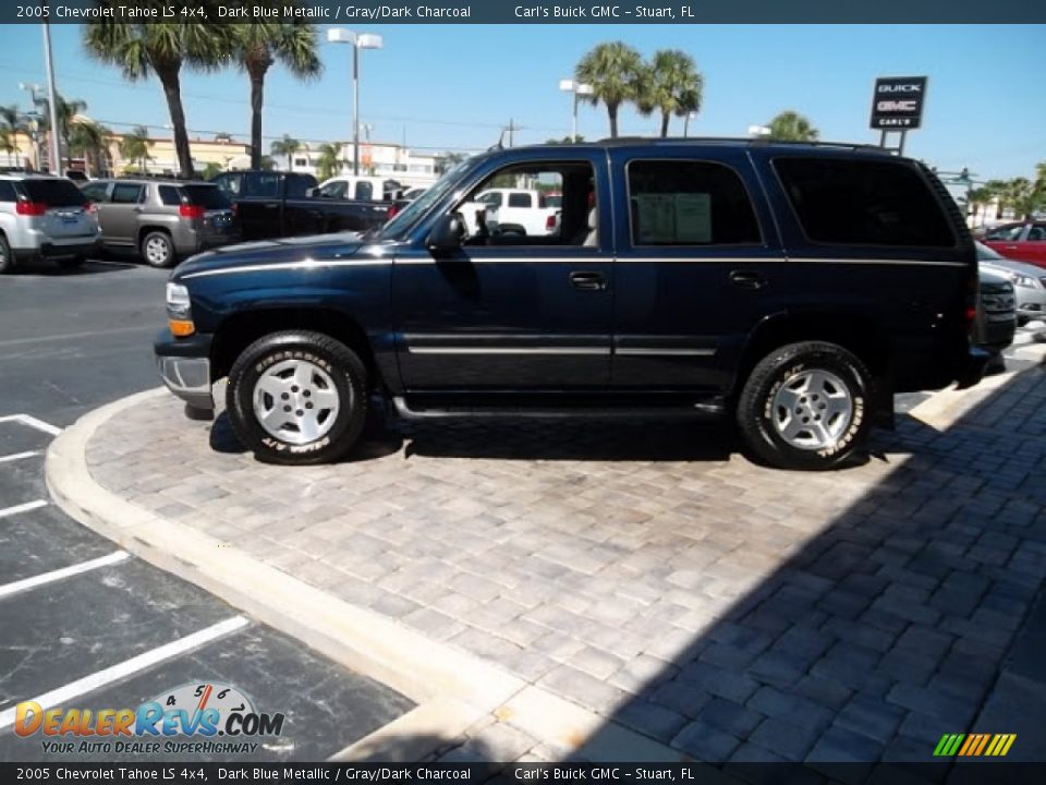 2005 Chevrolet Tahoe LS 4x4 Dark Blue Metallic / Gray/Dark Charcoal Photo #27