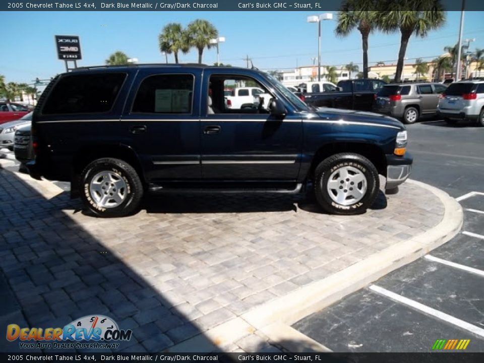 2005 Chevrolet Tahoe LS 4x4 Dark Blue Metallic / Gray/Dark Charcoal Photo #30