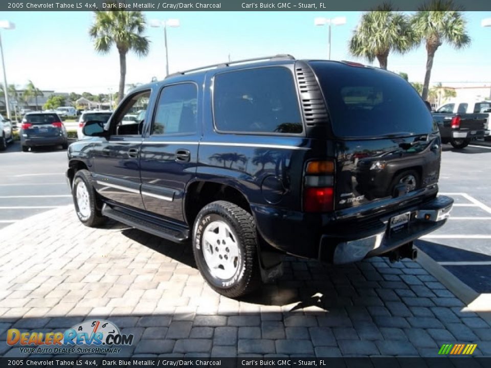 2005 Chevrolet Tahoe LS 4x4 Dark Blue Metallic / Gray/Dark Charcoal Photo #32