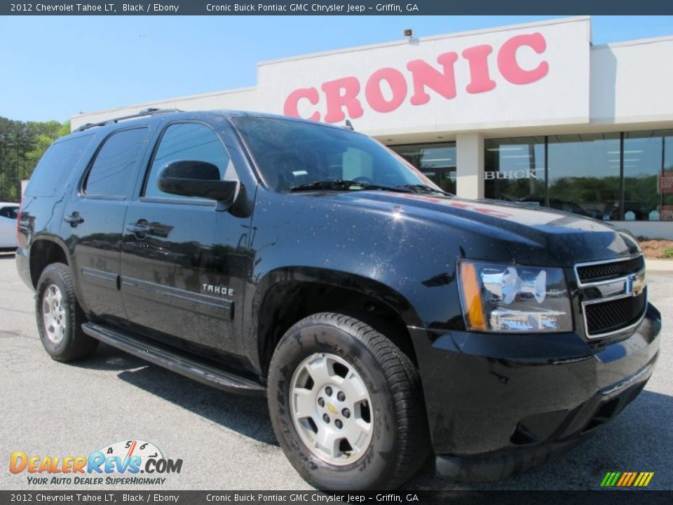 2012 Chevrolet Tahoe LT Black / Ebony Photo #1