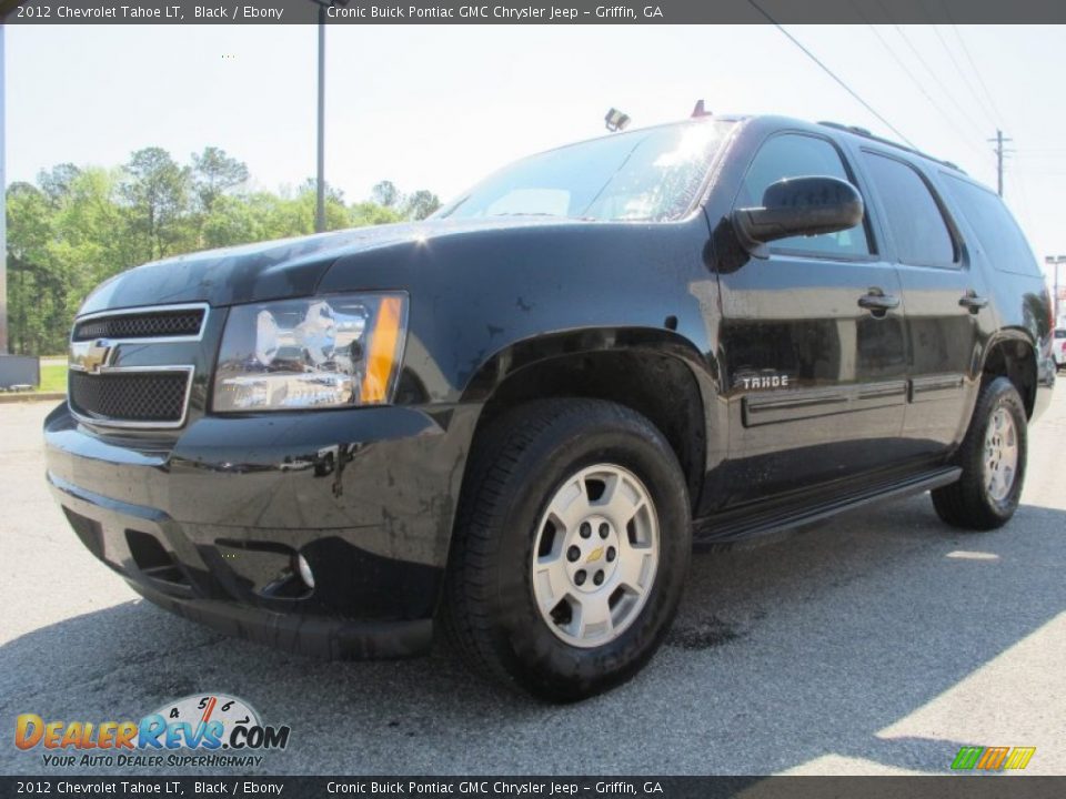 2012 Chevrolet Tahoe LT Black / Ebony Photo #3